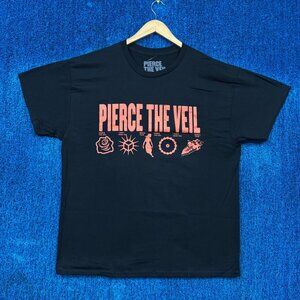Pierce the Veil I Cant Hear You World Tour Emo Band Tee XL